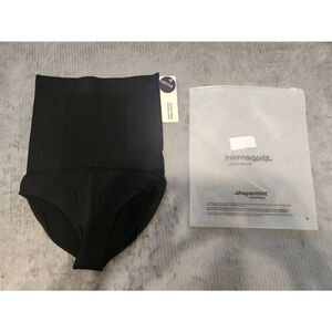 NWT Shapermint Empetua Black High-Waisted Shaper Panty Brief M/L